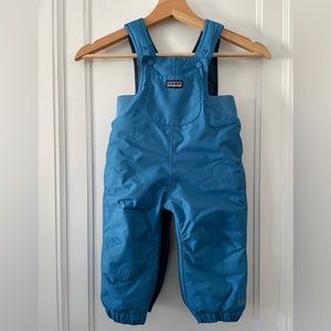 patagonia snow pile bibs 6 mo like new